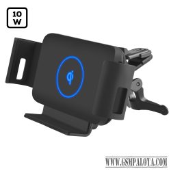 10W Wireless autós tartó szélvédőre/szellőzőrácsra