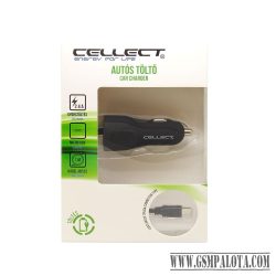 12W Autós töltő Micro USB csatlakozással, 2.4A