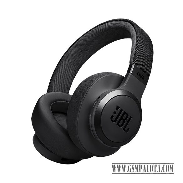 JBL Live 770NC Bluetooth Zajszűrős Fejhallgató - Fekete