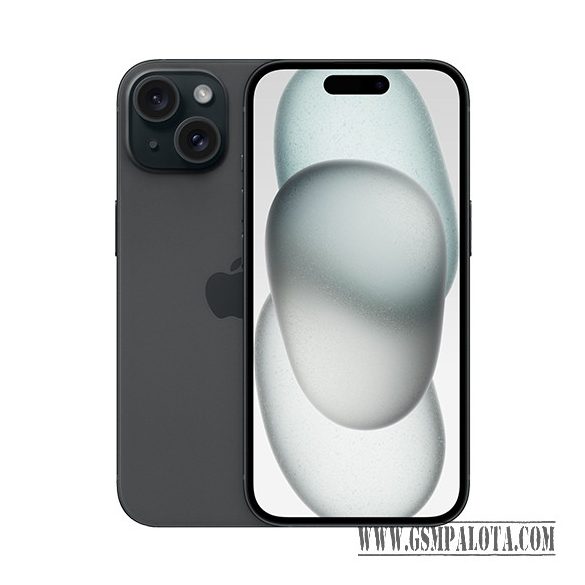 Apple iPhone 15 256GB - Fekete
