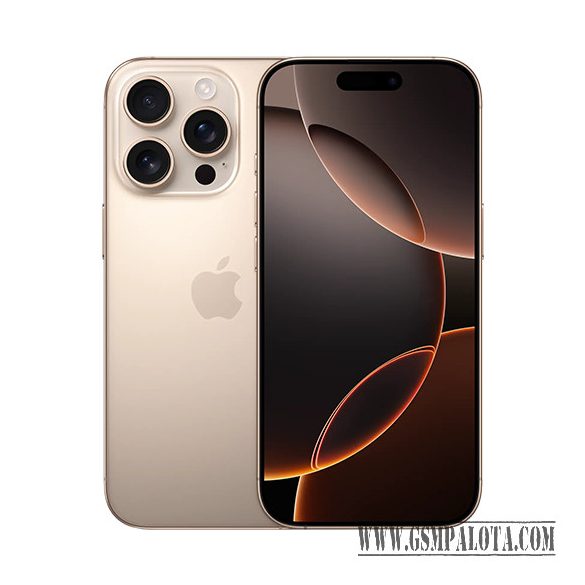 Apple iPhone 16 Pro 128GB - Sivatagszinű titán