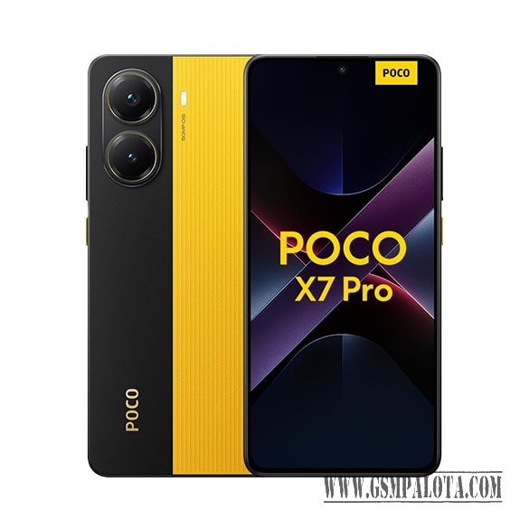 Xiaomi Poco X7 Pro 5G Dual Sim 12GB RAM 256GB - Sárga