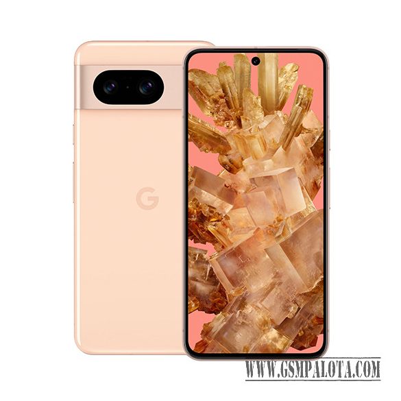 Google Pixel 8 5G Dual Sim 8GB RAM 128GB - Rózsaszín (Rose)