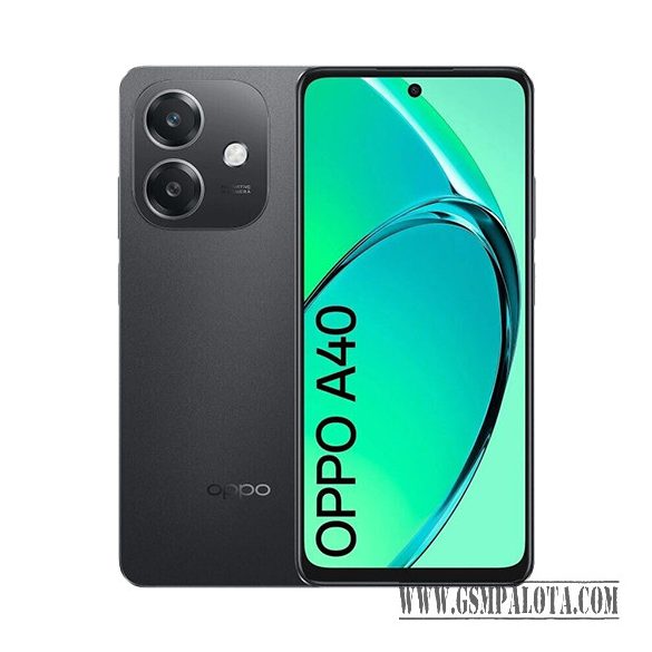 Oppo A40 Dual Sim 6GB RAM 128GB - Fekete