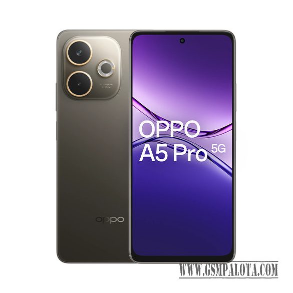 Oppo A5 Pro 5G Dual Sim 8GB RAM 256GB - Fekete/Barna