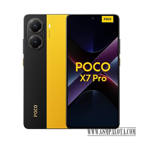 Xiaomi Poco X7 Pro 5G Dual Sim 8GB RAM 256GB - Sárga