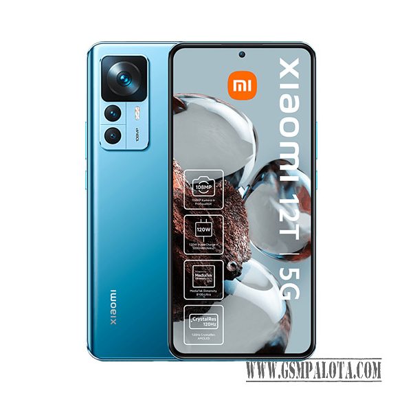 Xiaomi 12T 5G Dual Sim 8GB RAM 256GB - Kék