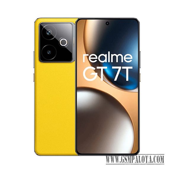 Realme GT 7T 5G Dual Sim 12GB RAM 256GB - Sárga