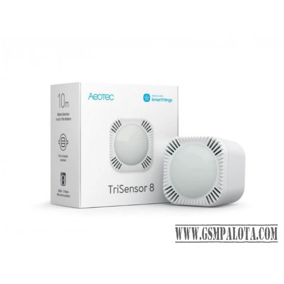 Aeotec TriSensor 8 hőmérséklet, mozgás és fény érzékelő ZWA045C