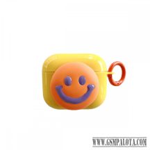 Airpods 3 smile szilikon tok, Narancssárga