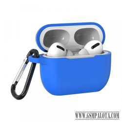 Airpods Pro szilikon tok, Kék, 2.5mm