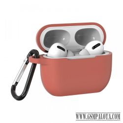 Airpods Pro szilikon tok, Korall, 2.5mm