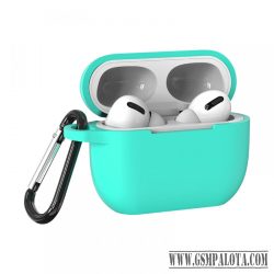 Airpods Pro szilikon tok, Menta, 2.5mm