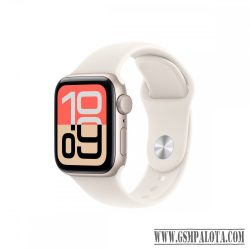   Apple Watch SE3 GPS 40mm csillagfény alutok, csillagfény sport M