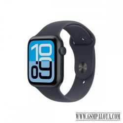   Apple Watch SE3 GPS 44mm éjfekete alutok, éjfekete sport M/L