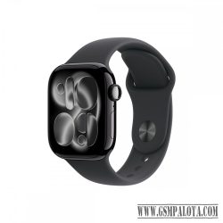 Apple Watch S11 GPS 42mm fekete alutok, fekete sport M/L