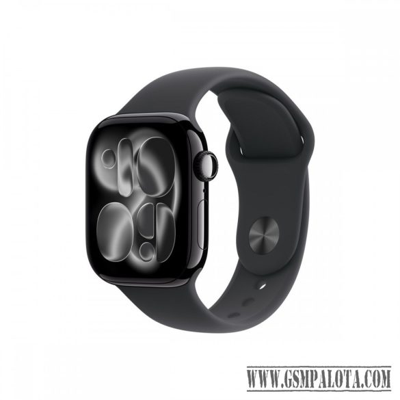 Apple Watch S11 GPS 42mm fekete alutok, fekete sport M/L