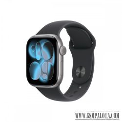 Apple Watch S11 GPS 42mm szürke alutok, fekete sport M/L