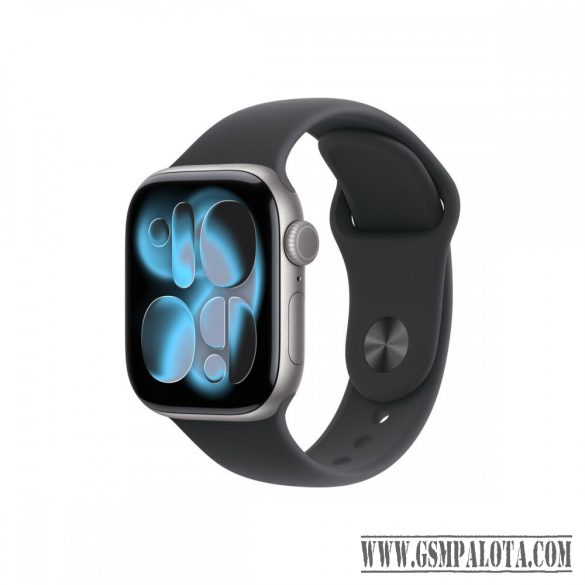 Apple Watch S11 GPS 42mm szürke alutok, fekete sport M/L