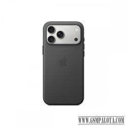 Apple iPhone 17 Pro TechWoven fekete szövettok