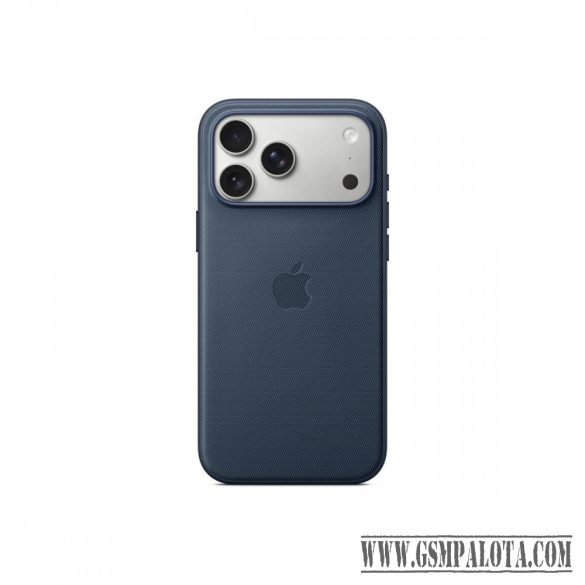 Apple iPhone 17 Pro TechWoven kék szövettok