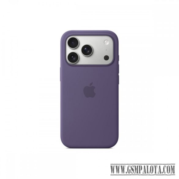 Apple iPhone 17 Pro MagSafe-rögzítésű lila szilikontok