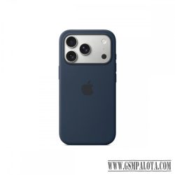   Apple iPhone 17 Pro MagSafe-rögzítésű éjfekete szilikontok