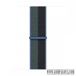 Apple Watch 41mm óraszíj,Fekete-zöld-kék
