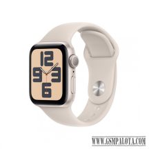   Apple Watch SE3 40mm fényes Alu tok,Csillagfény sport szíj (M/L)