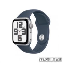  Apple Watch SE3 40mm ezüst Alu tok,Sötétkék sport szíj (M/L)
