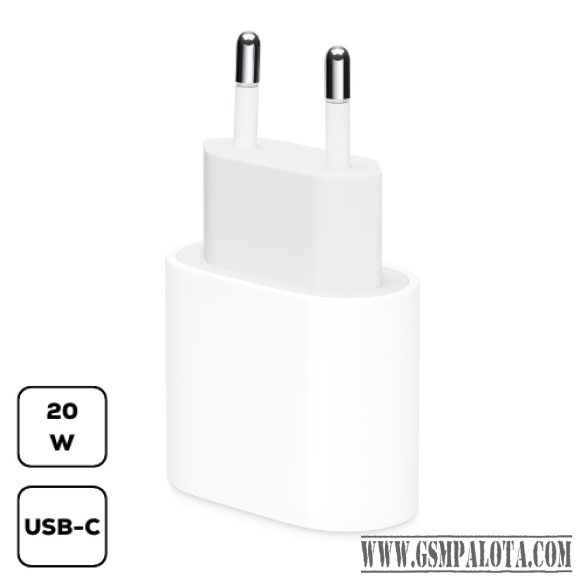 Apple 20W USB-C Power Adapter, Fehér '24