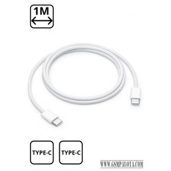 Apple 60W-os Type-C töltőkábel (1m)