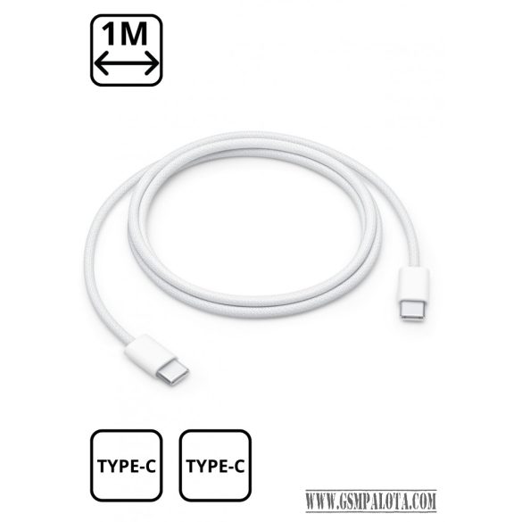 Apple 60W-os Type-C töltőkábel (1m)