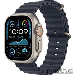   Apple Watch Ultra2 v2 Cellular 49mm titántok, tengerészkék szíj