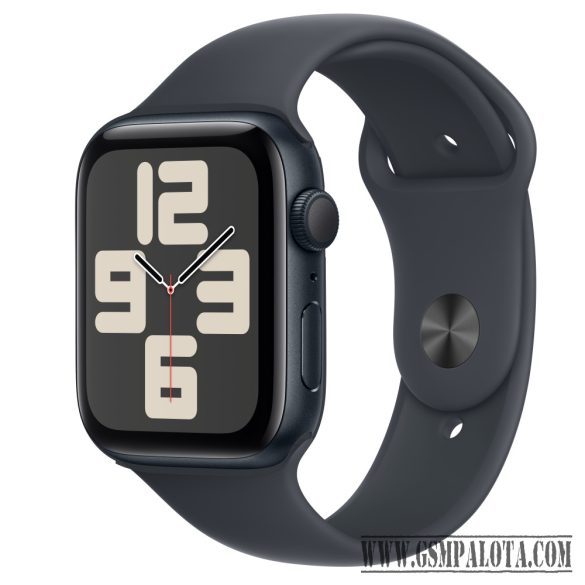 Apple Watch SE2 v3 GPS 44mm fekete alutok, sport szíj M/L