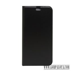 Honor X7 oldalra nyiló tok, Fekete
