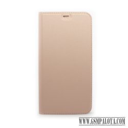 iPhone 12 /12 Pro Flip oldalra nyiló tok, RoseGold