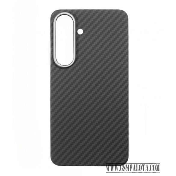 Aramid karbon tok, Samsung S25,  Fekete