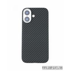 Mágneses aramid karbon tok, iPhone 17, Fekete