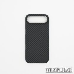 Mágneses aramid karbon tok, iPhone Air , Fekete