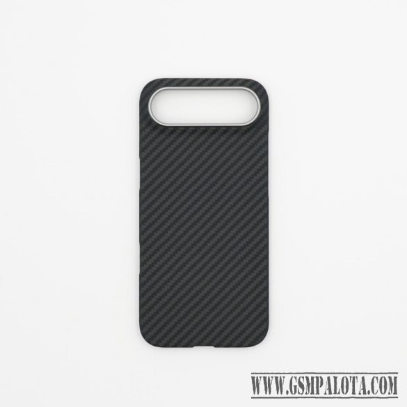 Mágneses aramid karbon tok, iPhone Air , Fekete
