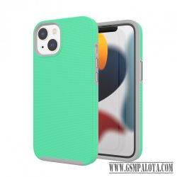 iPhone 14 TPU+PC ütésálló tok,Türkiz