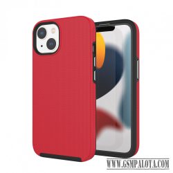 iPhone 14 Pro TPU+PC ütésálló tok,Piros