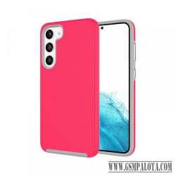 Samsung S23 TPU+PC ütésálló tok,Pink