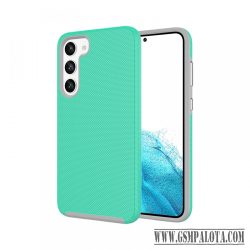 Samsung S23 Plus TPU+PC ütésálló tok,Türkiz