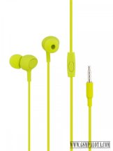Cellect 3.5 jack sztereó headset, Zöld