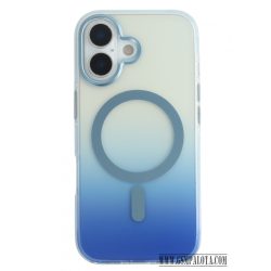 iPhone 17 mágneses tok, Kék-átlátszó