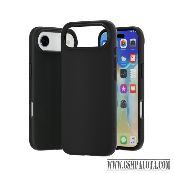 iPhone  Air mágneses szilikon tok, Fekete