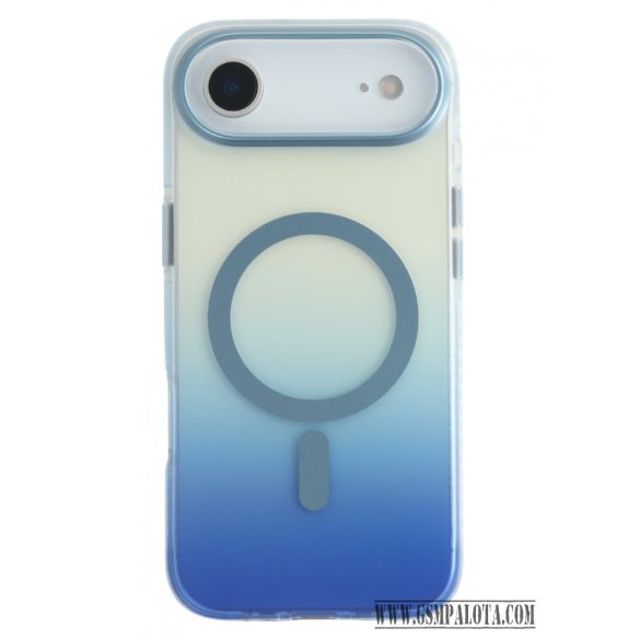 iPhone  Air mágneses tok, Kék-átlátszó