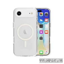 iPhone Air TPU+PC mágneses szilikon tok, Átlát